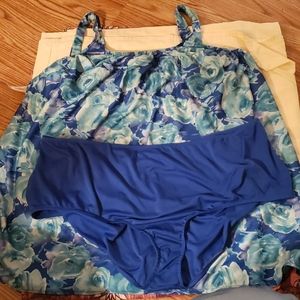 Woman Within 34W Swim Dress & Brief